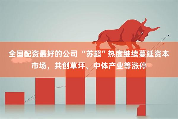 全国配资最好的公司 “苏超”热度继续蔓延资本市场，共创草坪、中体产业等涨停